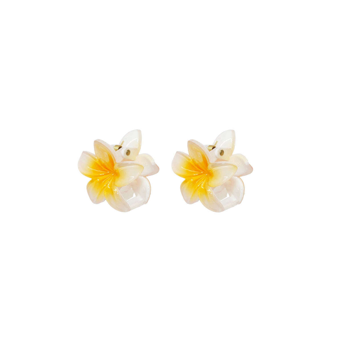 Baby Super Bloom Clip Set in Coconut