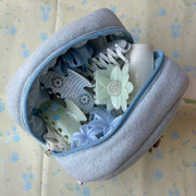 Terry Pouch in Airy Blue