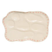 Cosa Ceramica x Emi Jay Vanity Tray in Pink Daisy