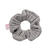 Cozy Scrunchie in Heather Cloud Knit