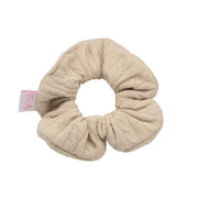 Cozy Scrunchie in Oat Latte Knit
