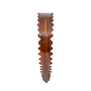 Side view Starlet Headband in Scalloped Amber