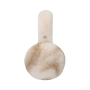 Side view Sugar Muffs faux fur earmuffs in Après Ski