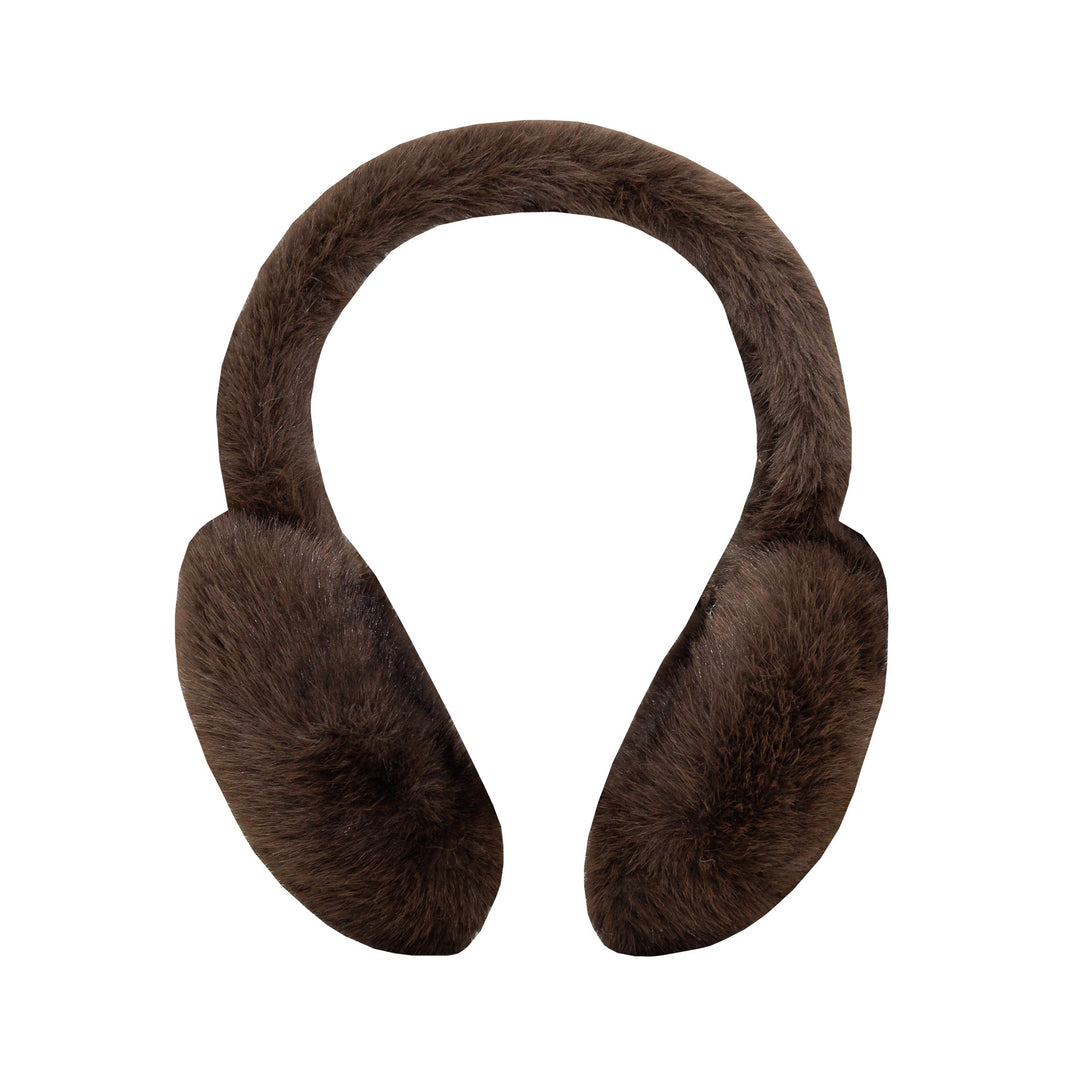 Sugar Muffs faux fur earmuffs in Espresso Martini