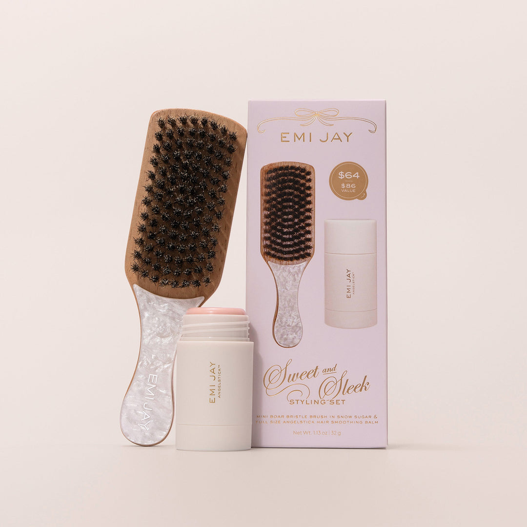Sweet and Sleek Styling Gift Set in Snow Sugar