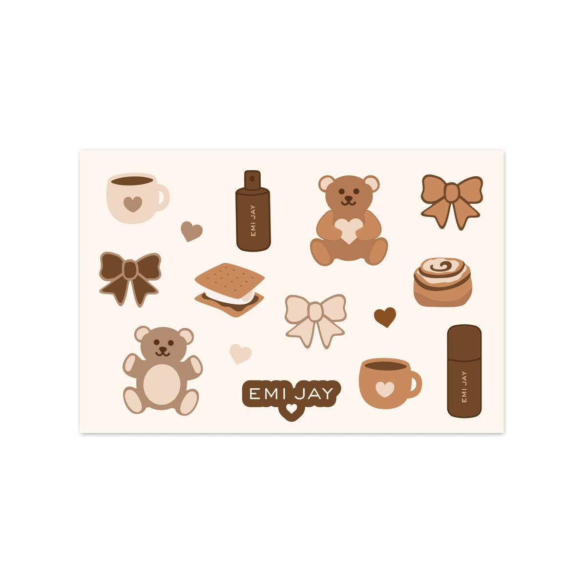 Toasted Sugar Sticker Set