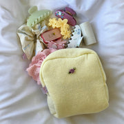 Terry Pouch in Buttercup