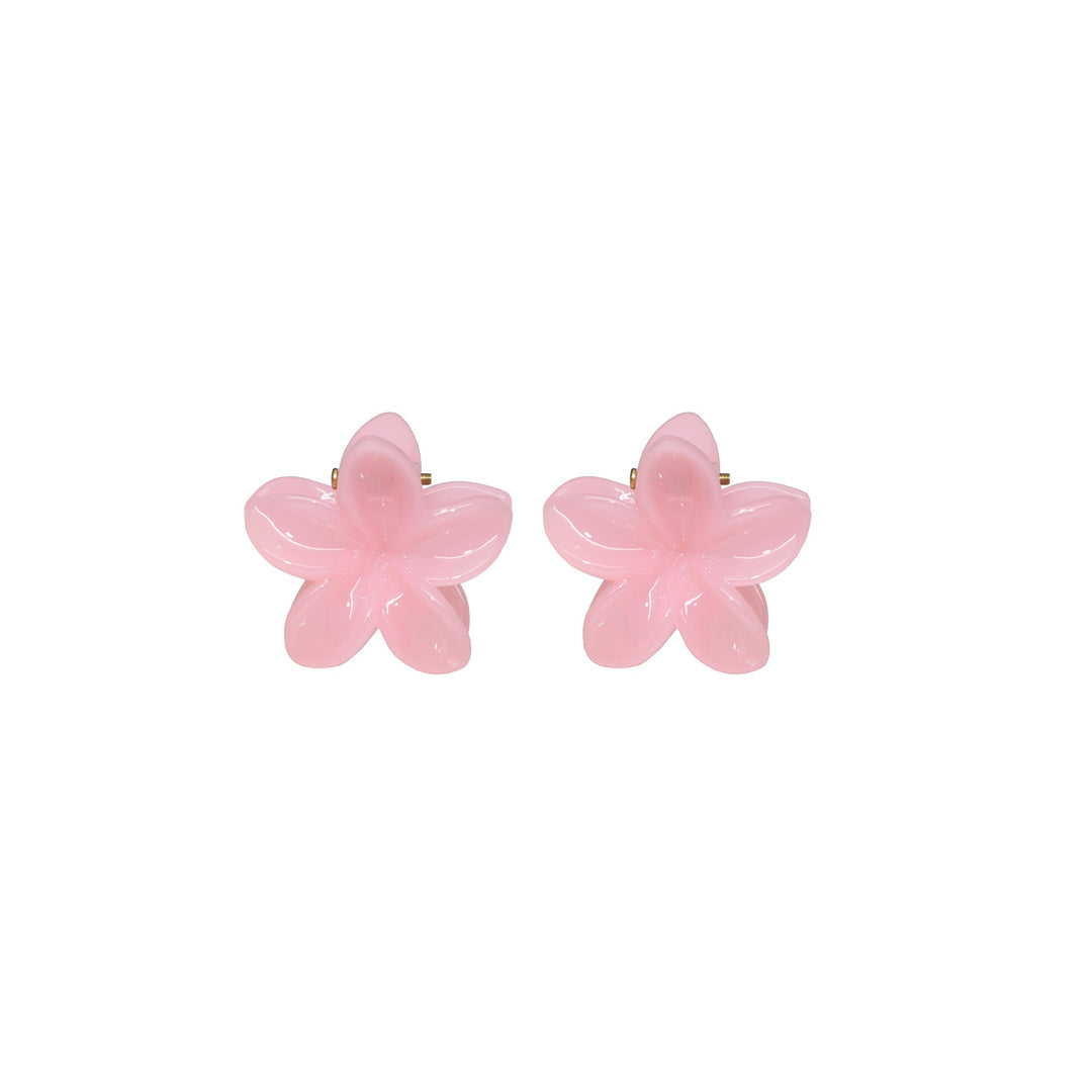 Baby Super Bloom Clip Set in Jelly Peach