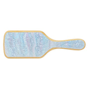 Bamboo Paddle Brush in Blue Sugar