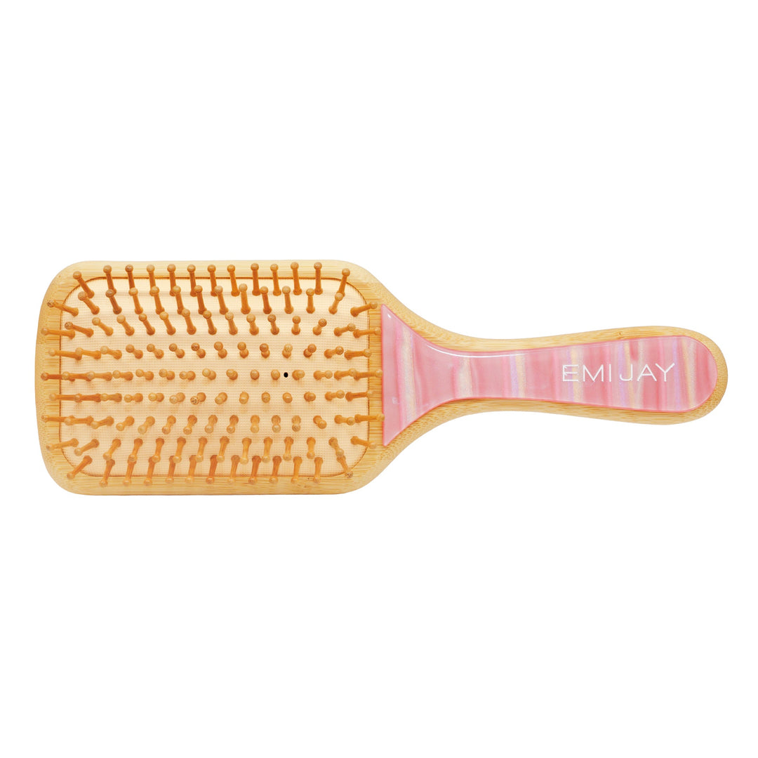 Bamboo Paddle Brush in Lychee Baby