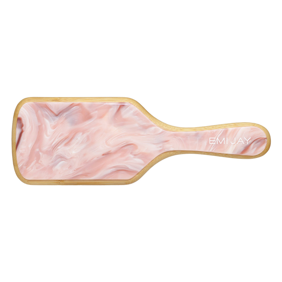 Bamboo Paddle Brush in Pink Chantilly