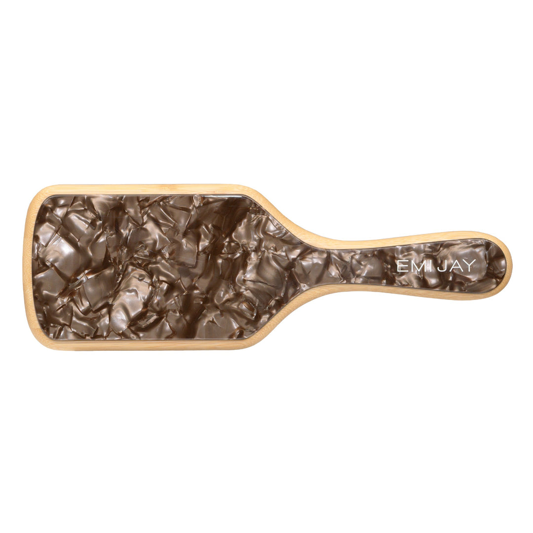 Bamboo Paddle Brush in Toasted Sugar