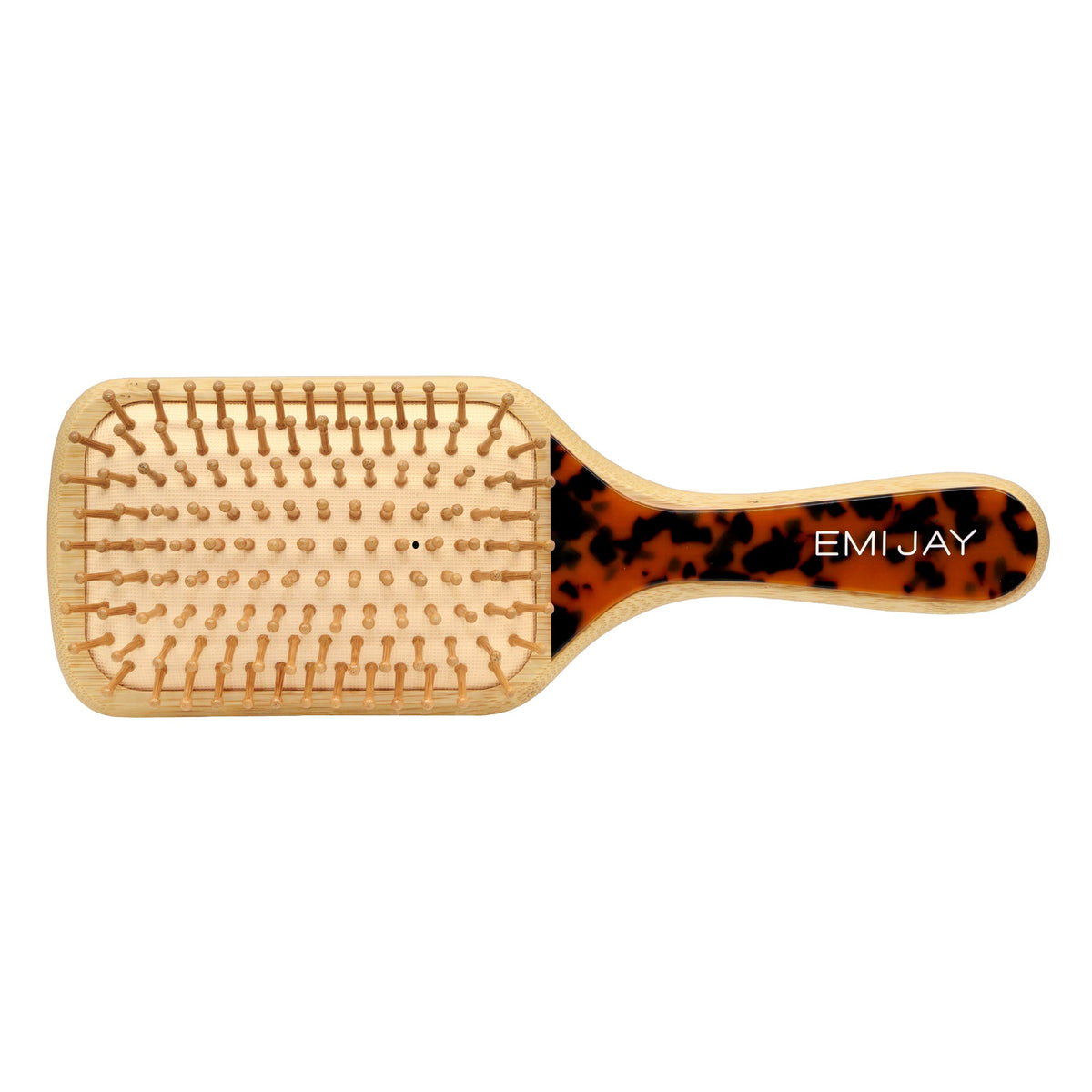 Bamboo Paddle Brush in Tortoise