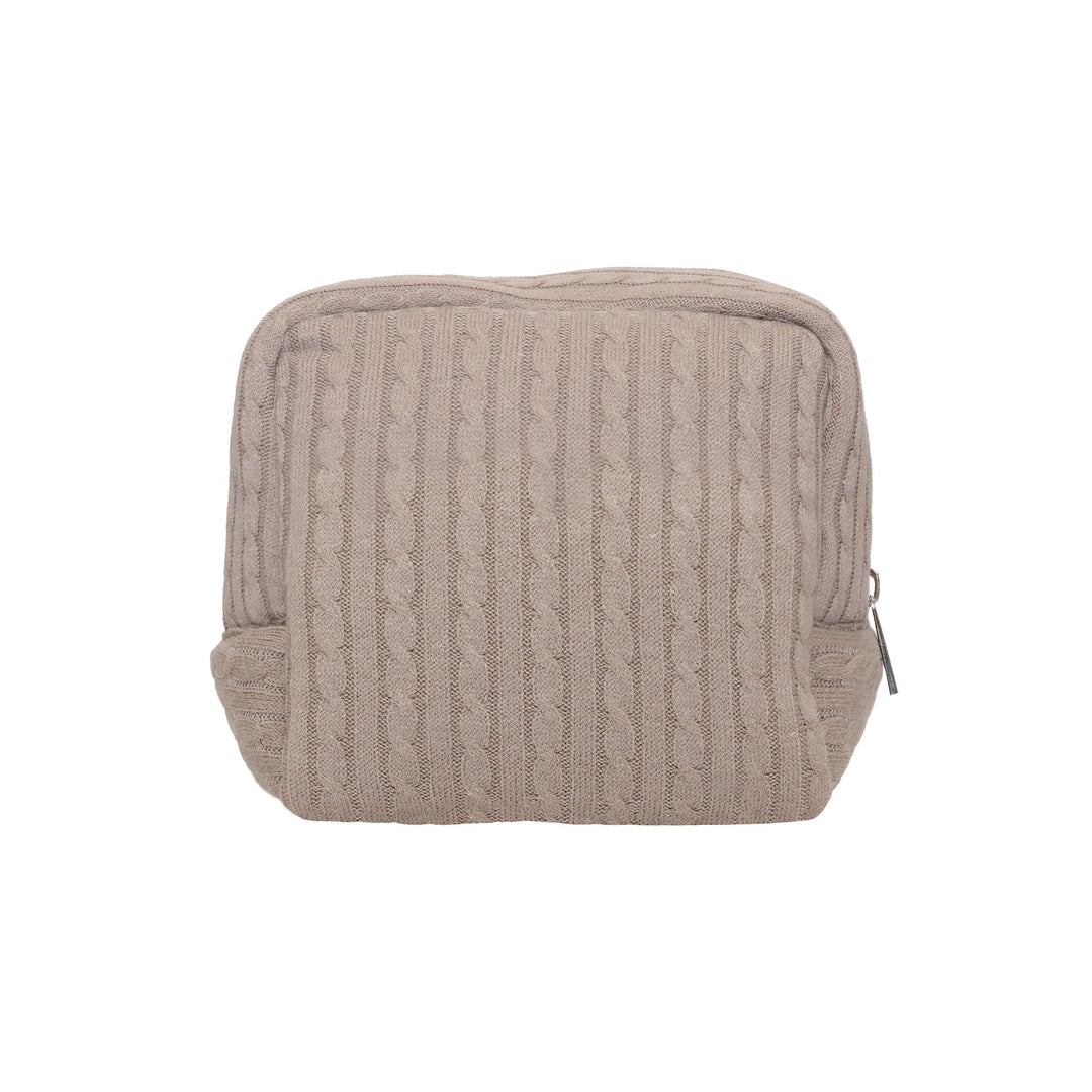 Cozy Pouch in Cookie Crumbs Knit