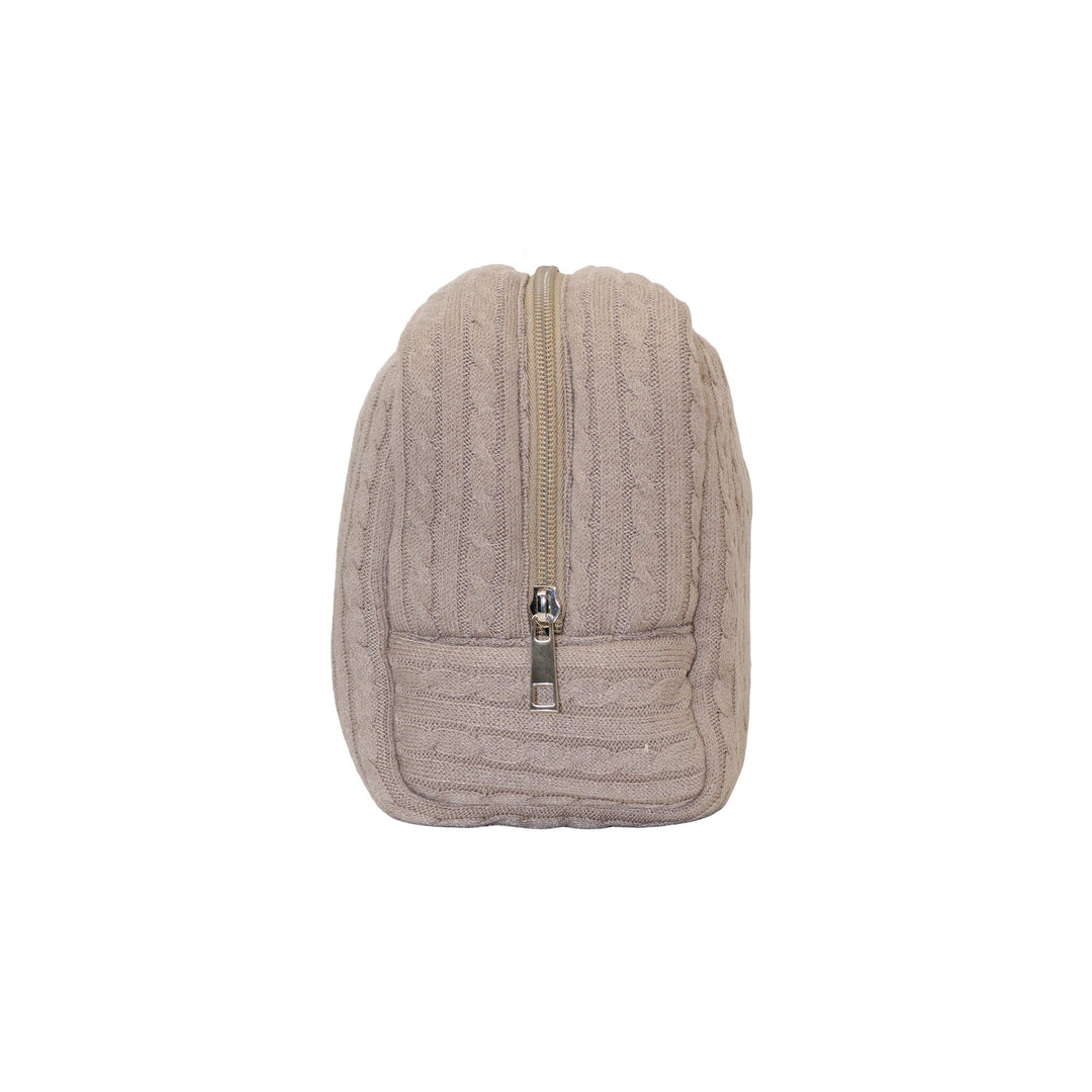Cozy Pouch in Cookie Crumbs Knit