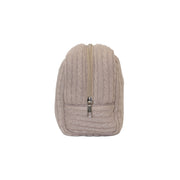 Cozy Pouch in Cookie Crumbs Knit side view