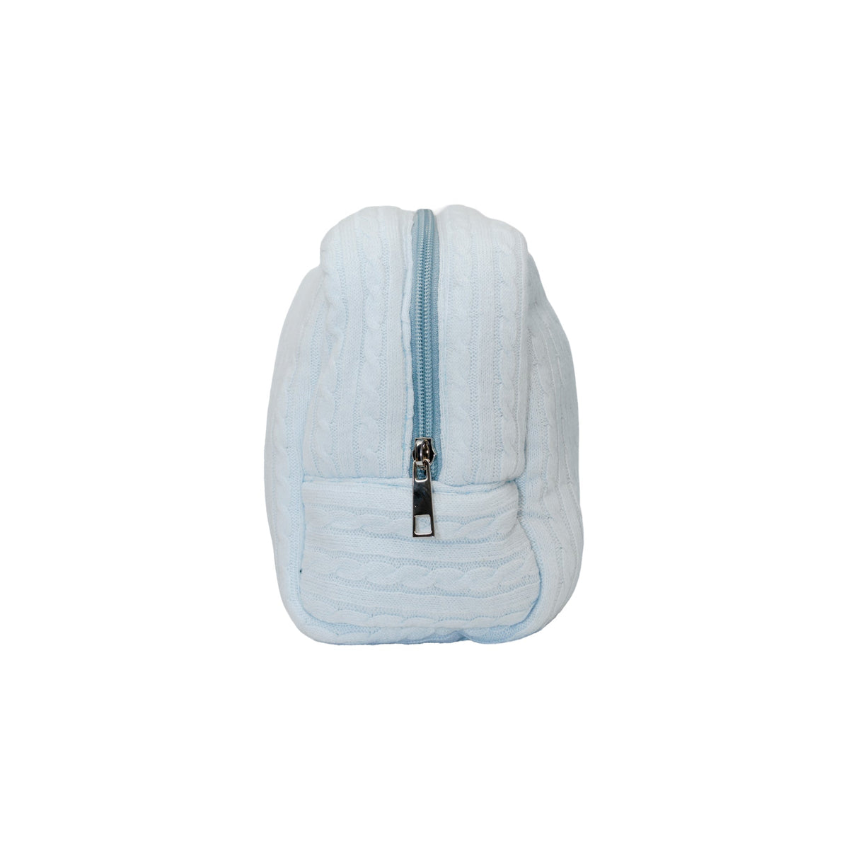 Cozy Pouch in Dream Cloud Knit side view