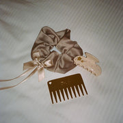 Darling Scrunchie in Cookie Butter