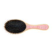 Flat Brush in Lychee Baby bristle view