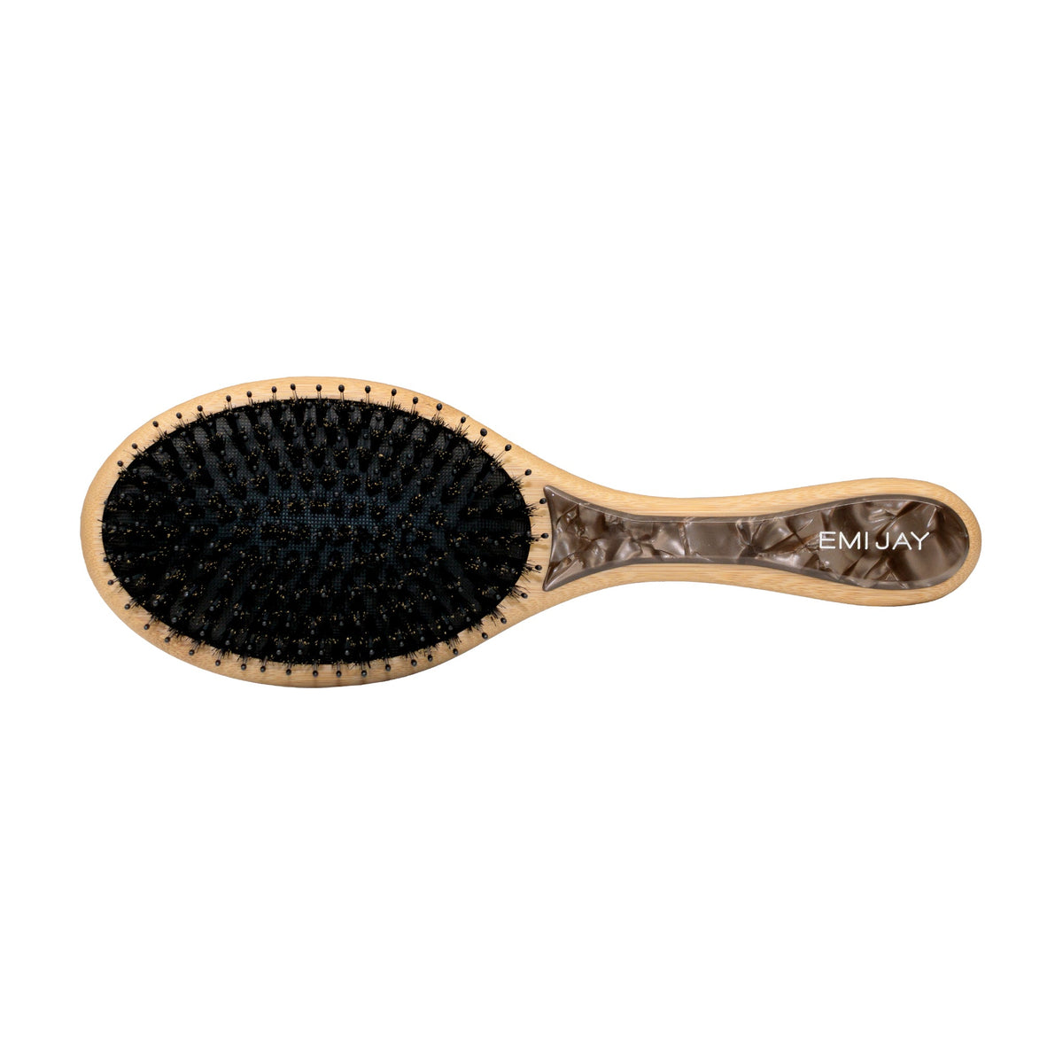 Bristle view of Flat Brush in Toasted Sugar
