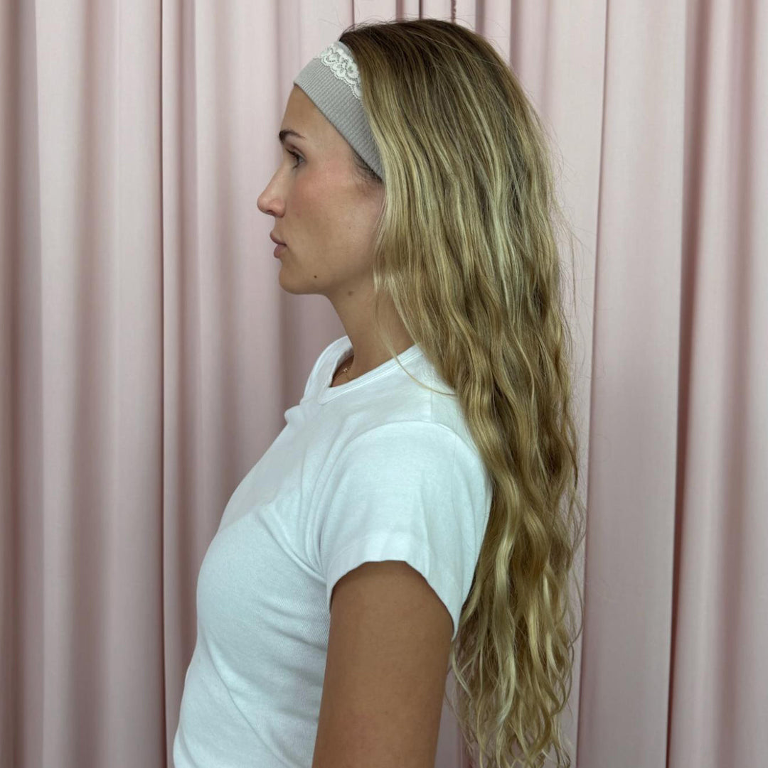Infinity Headband in Grey Smoke