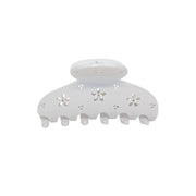 Lil Effing Clip in Blanc Petal Eyelet