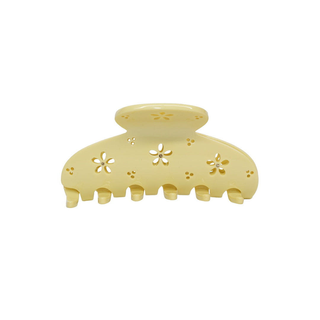 Lil Effing Clip in Citrine Petal Eyelet