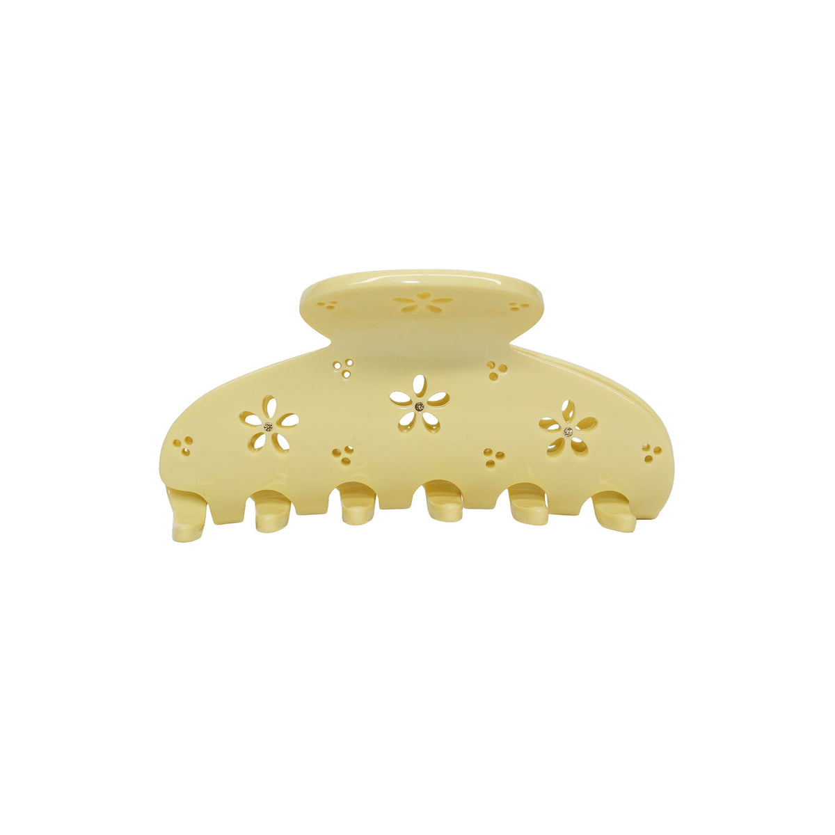 Lil Effing Clip in Citrine Petal Eyelet