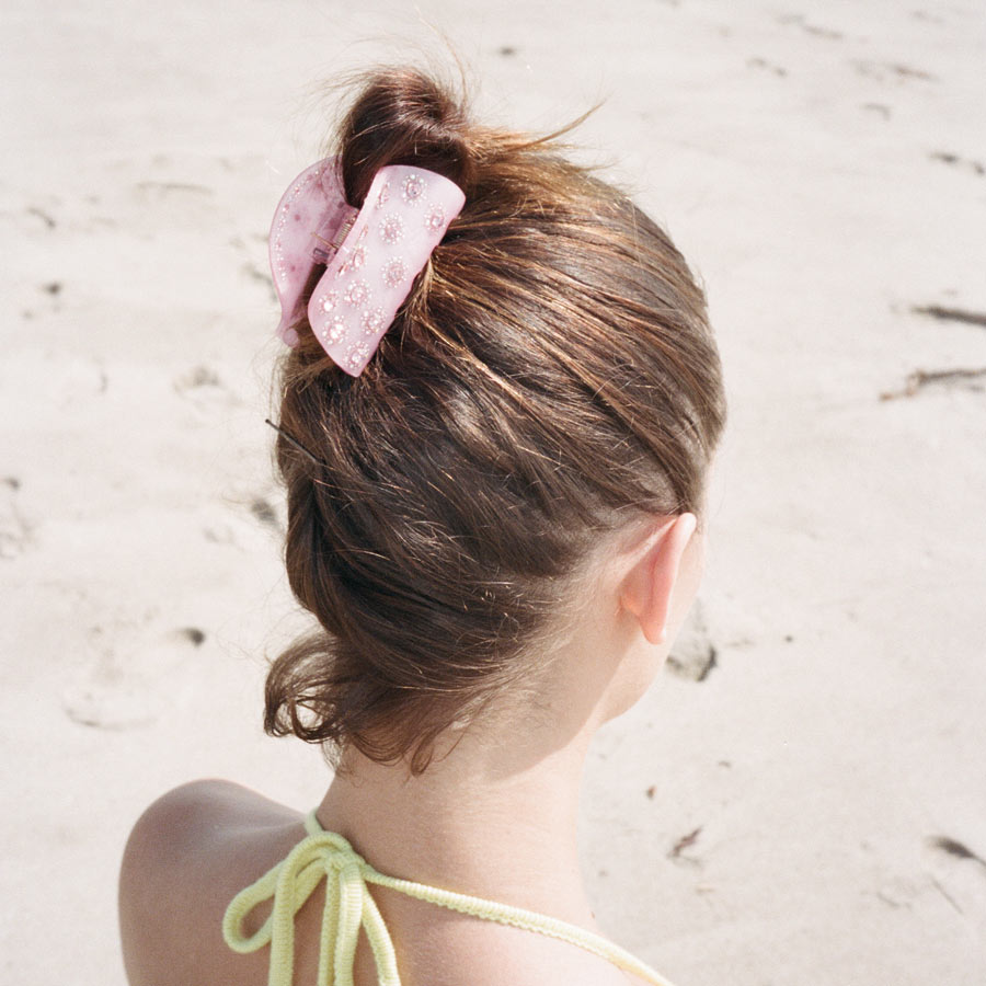 Luna Clip in Rosa
