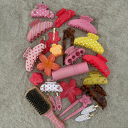 Midi Blossom Clip in Peach Bloom