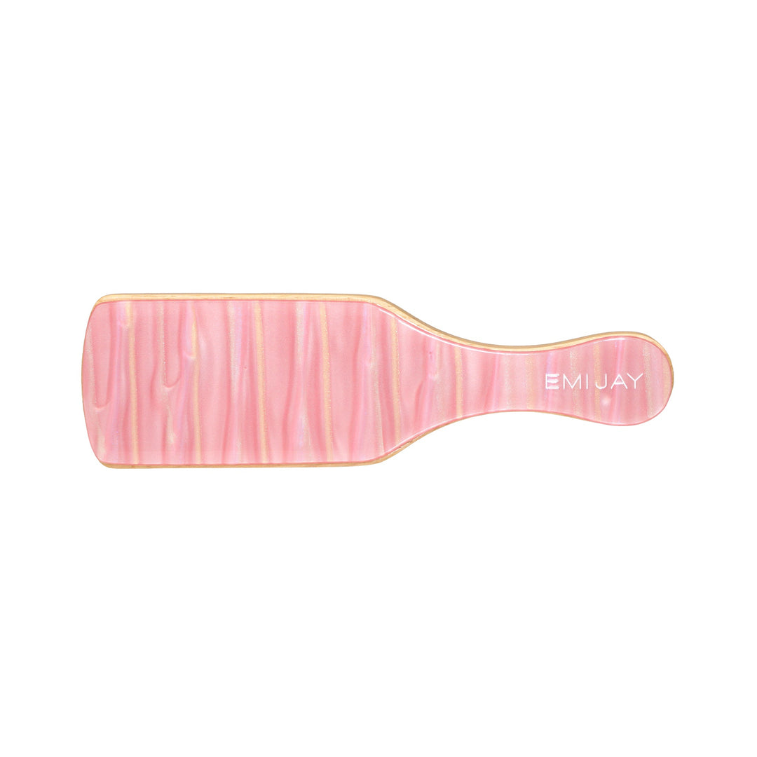 Mini Boar Bristle Brush in Lychee Baby