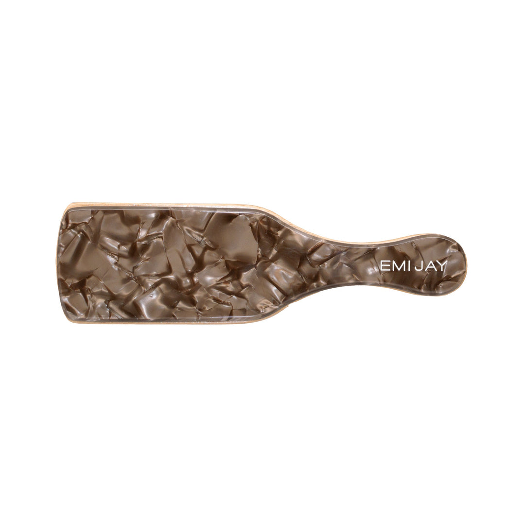 Mini Boar Bristle Brush in Toasted Sugar