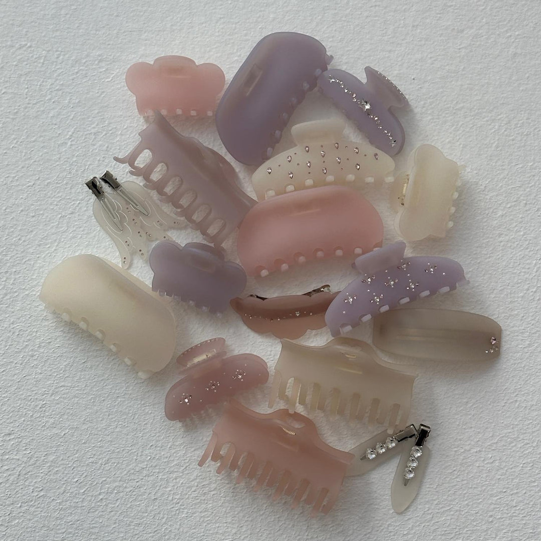 Mini Cloud Clip in Pink Smoke