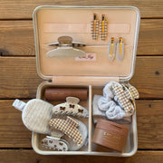Assorted emi jay hair care and accessories in On The Way Vanity Case