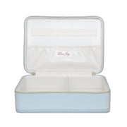 On The Way Vanity Case in Dream Cloud Blue open