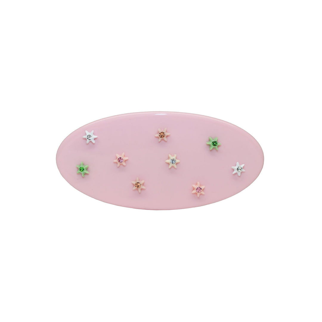 Ponytail Barrette in Full Bloom