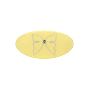 Ponytail Barrette in Lemon Drop