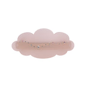 Ponytail Barrette in Pink Cloud