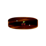 Ponytail Barrette in Tortoise Cherry