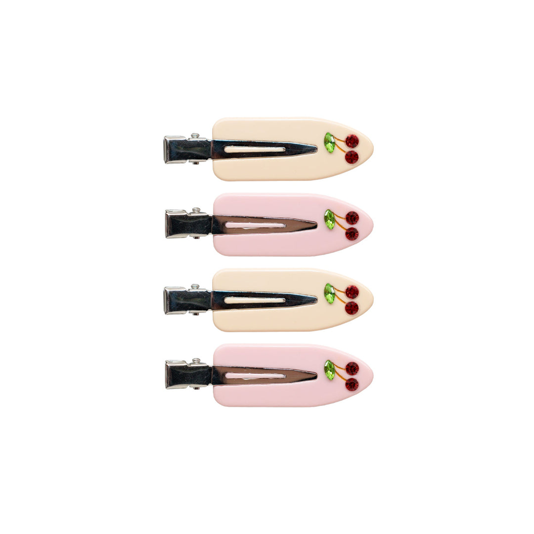 Popstar Clips in Cherry Baby