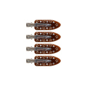 Popstar Clips in Coco Crepe