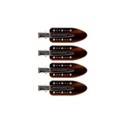 Popstar Clips in Amber Glow