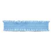 Ruffle Headband in Powder Blue 