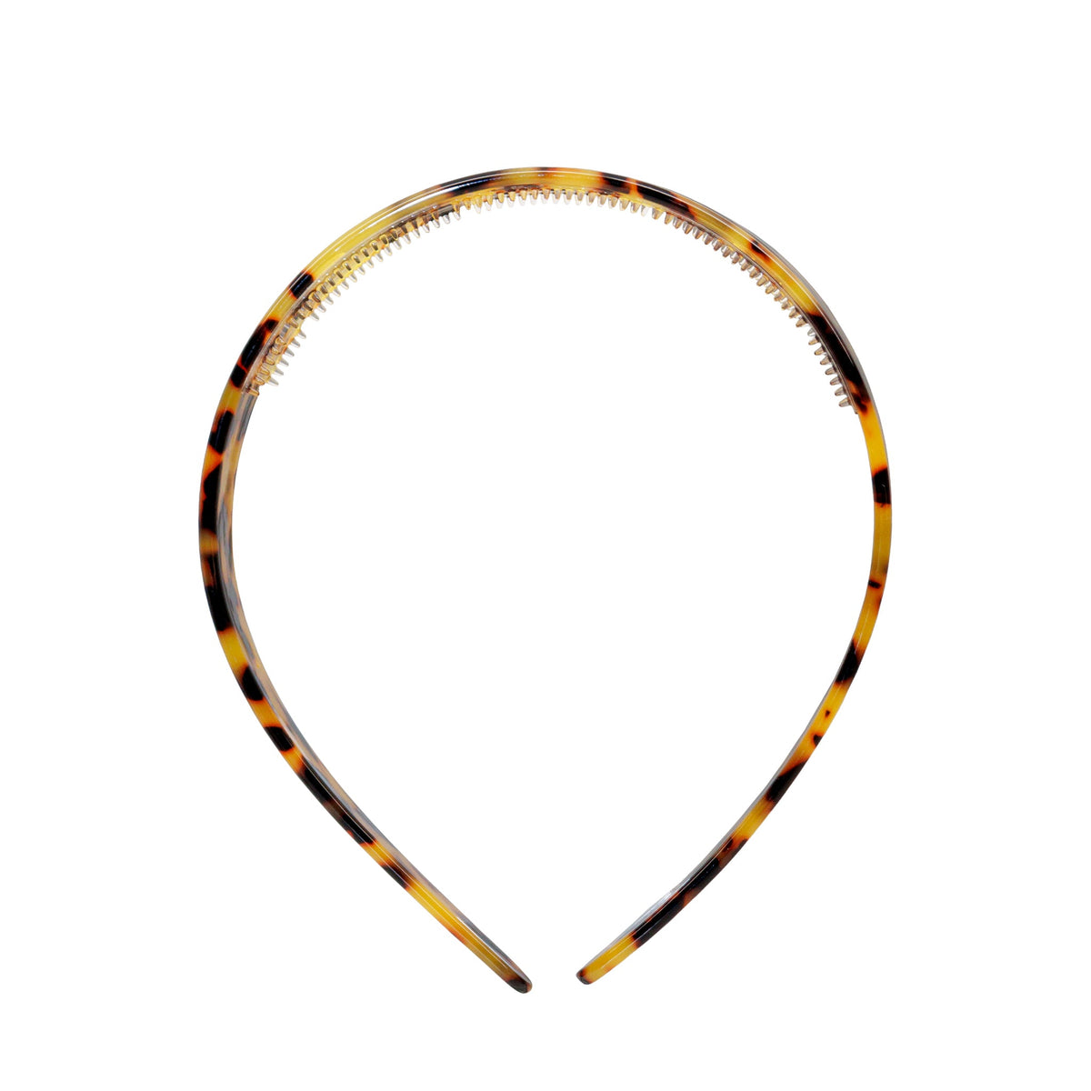 Starlet Headband in Tortoise Heart front view