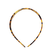 Starlet Headband in Tortoise Heart front view