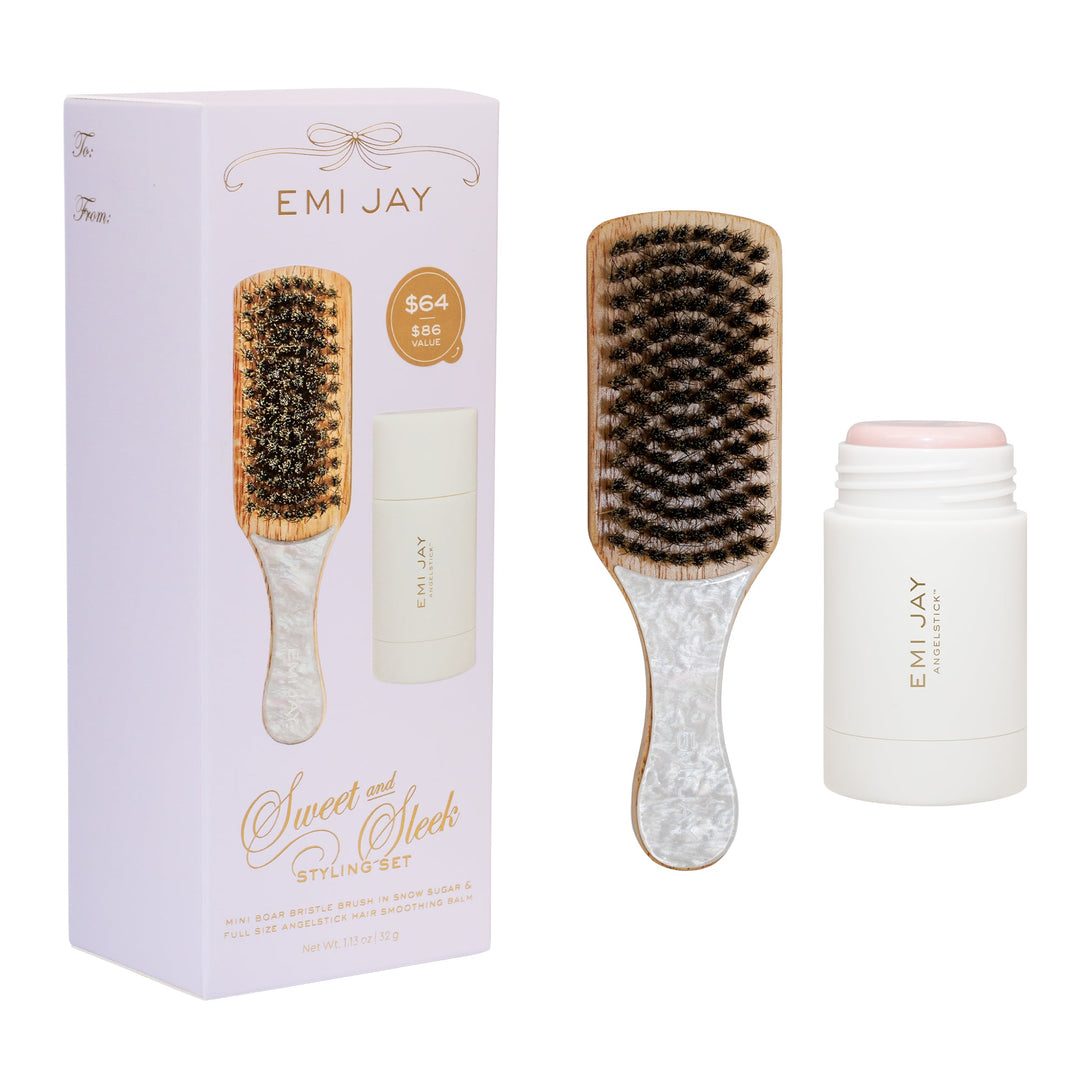 Sweet and Sleek Styling Gift Set in Snow Sugar