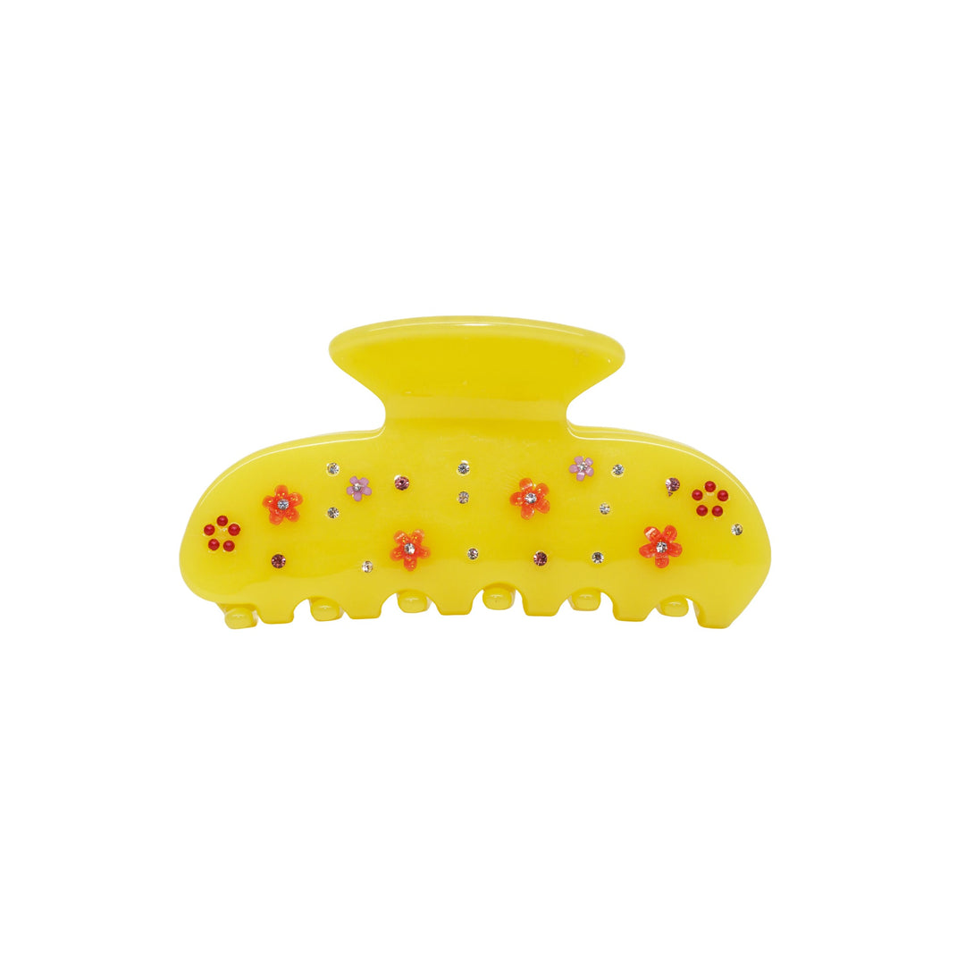 Sweetheart Clip in Citrus Baby Bloom