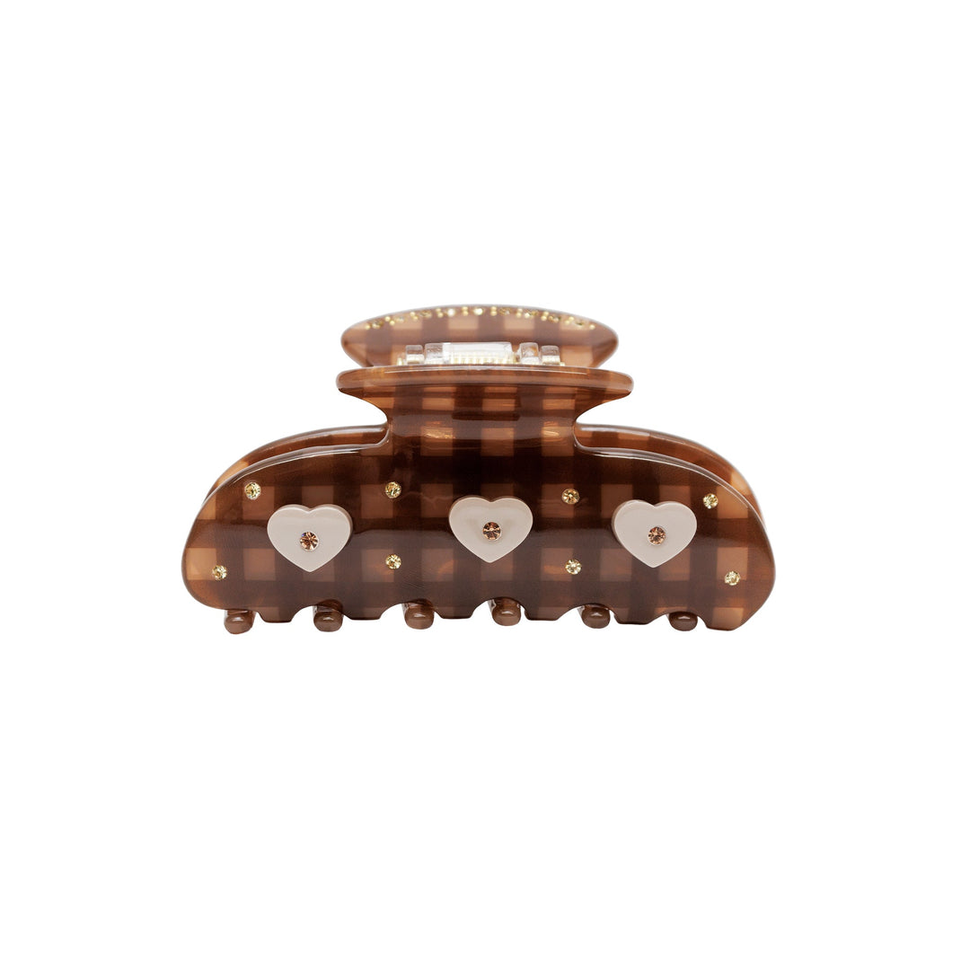 Sweetheart Clip in Cuddle Me Gingham
