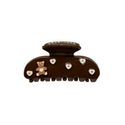 Sweetheart Hair Claw Clip in Toasted Teddy
