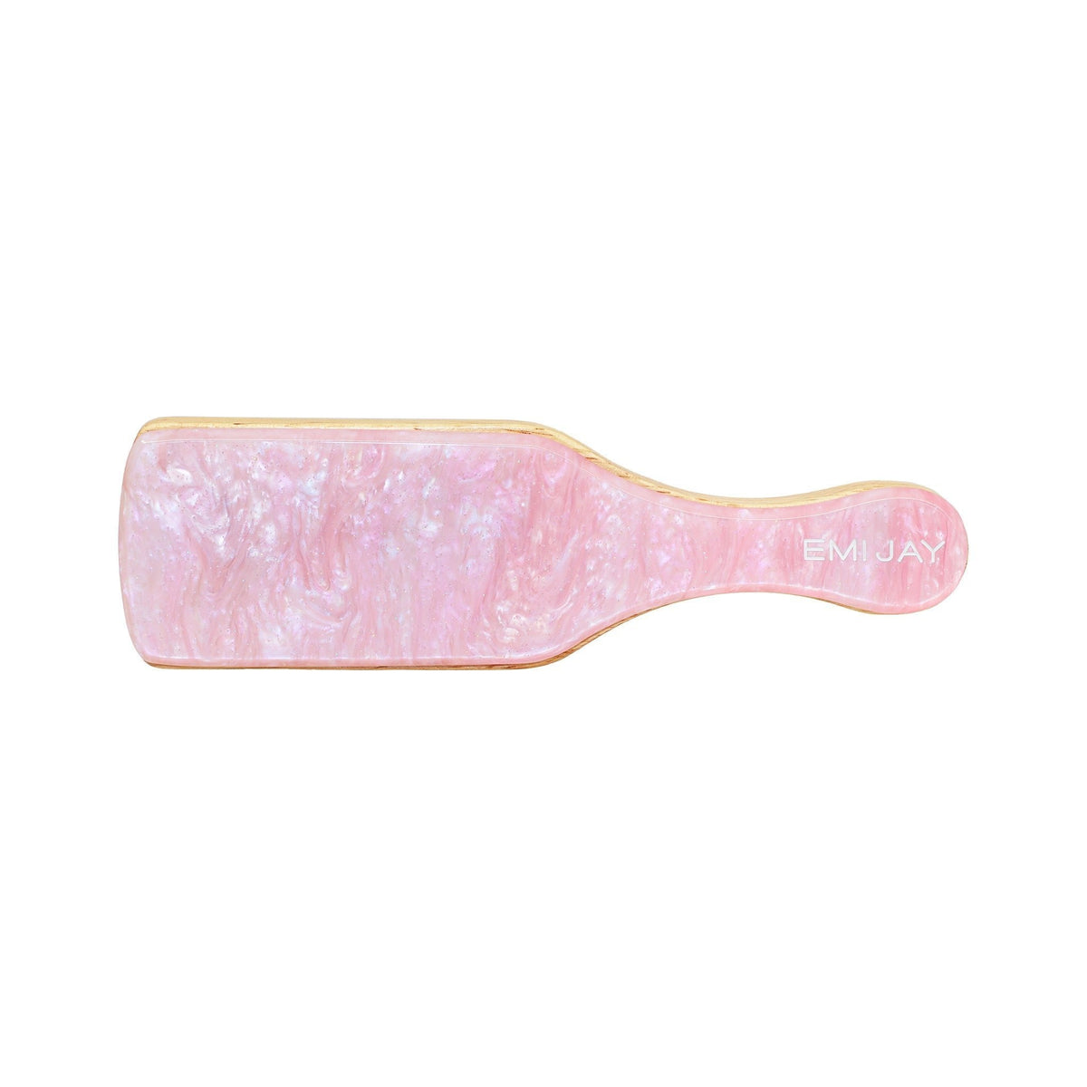 mini boar brush in pink sugar